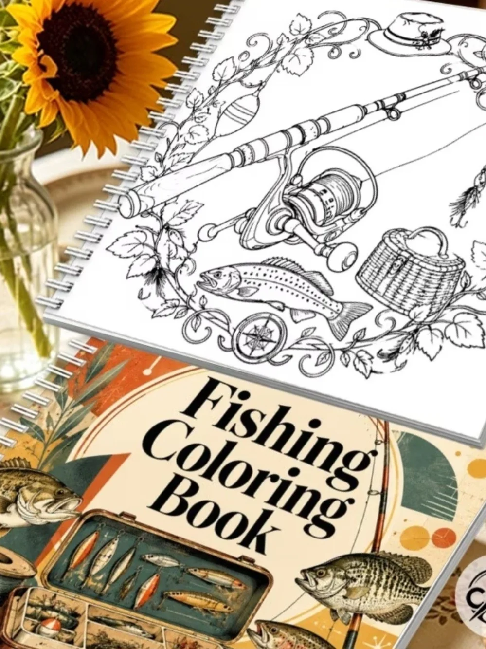 Fishing Coloring Book - Multicolor